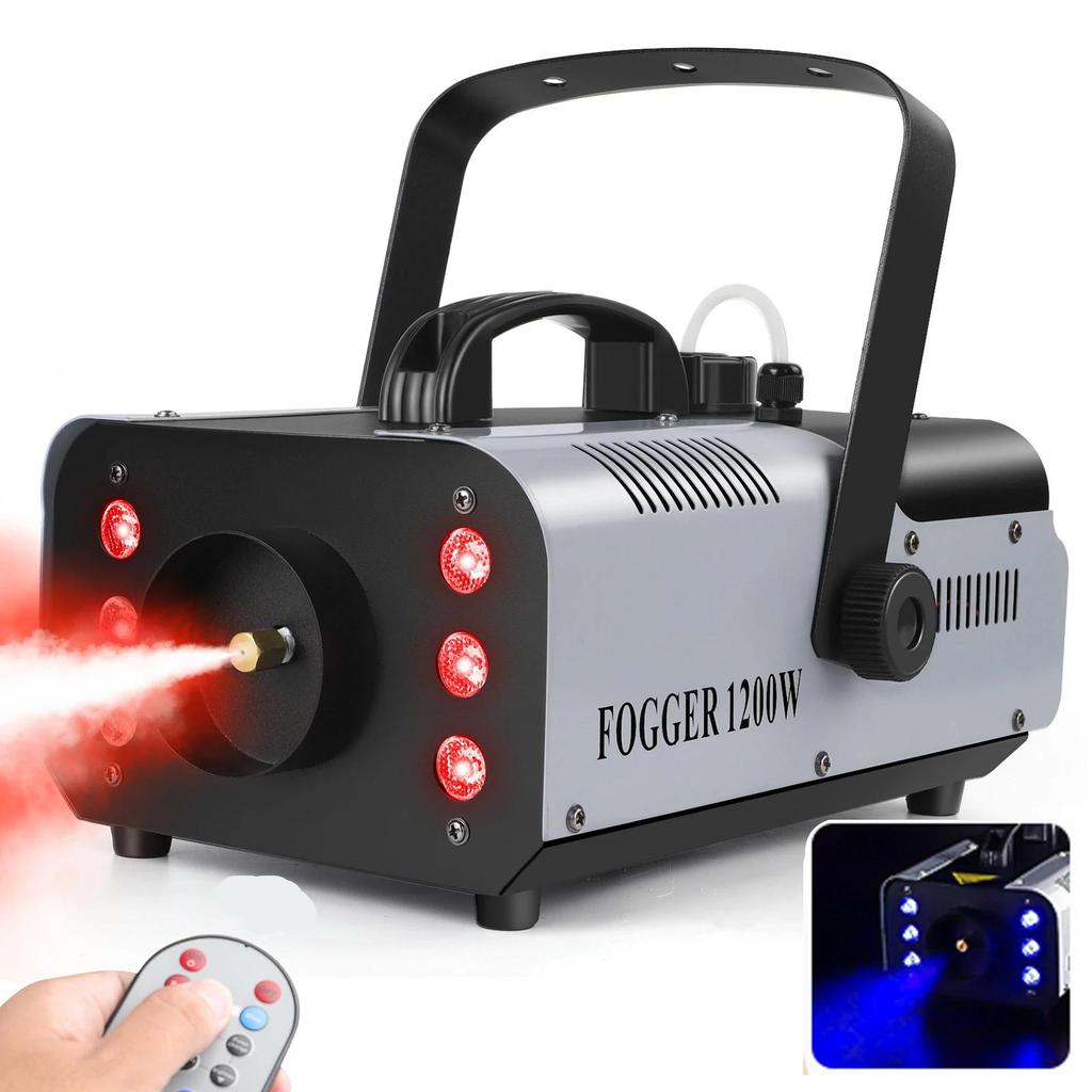 1200W RGB LED Fog Machine with Remote Control by HitMyNeed
