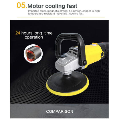 1200W Variable Speed Electric Car Polisher 180mm by HitMyNeed