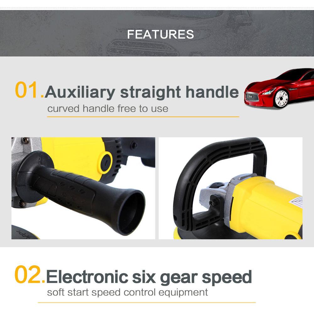 1200W Variable Speed Electric Car Polisher 180mm by HitMyNeed