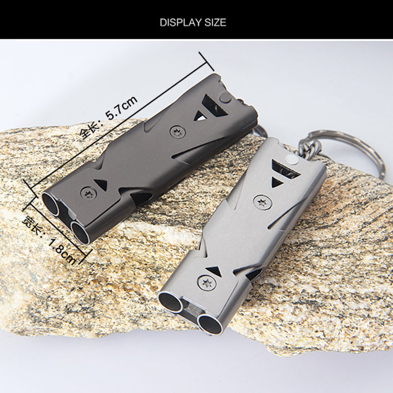 120dB Aluminum Emergency Survival Whistle by HitMyNeed