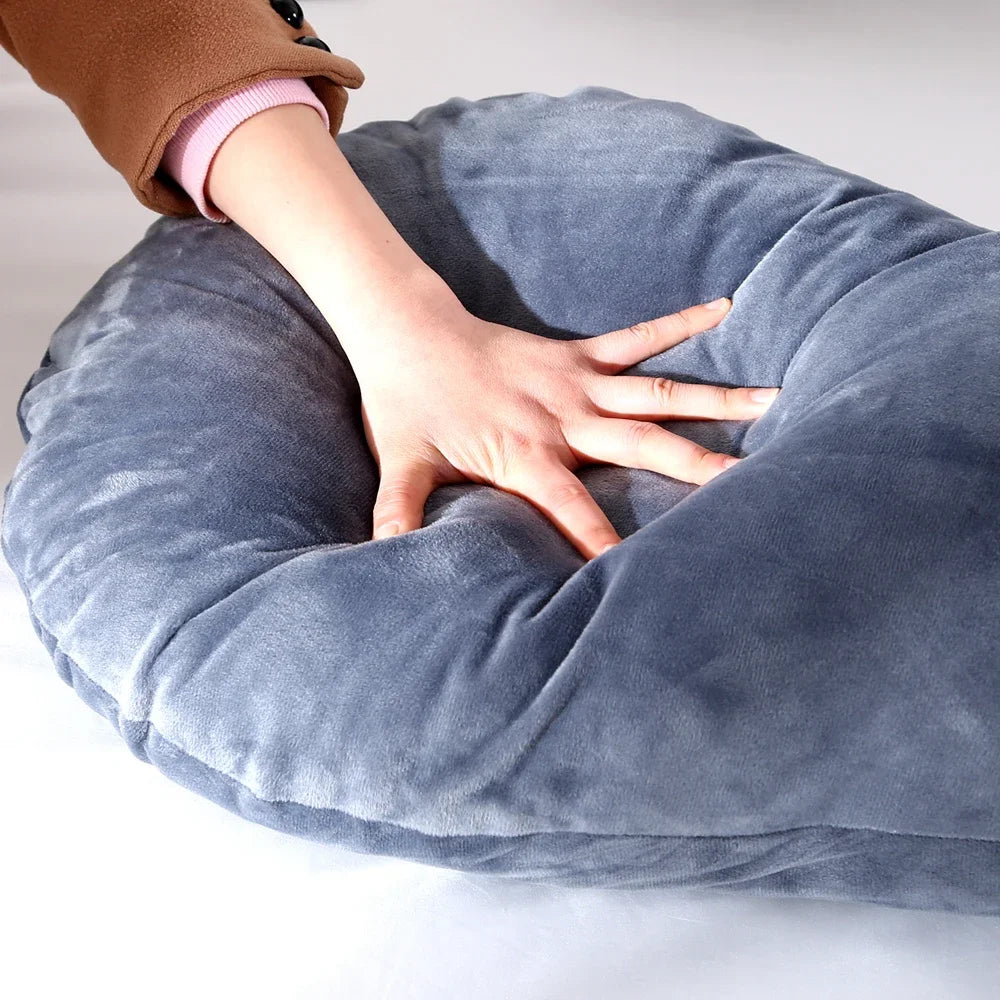 120x70cm Maternity Pregnancy Pillow with Nursing Support by HitMyNeed
