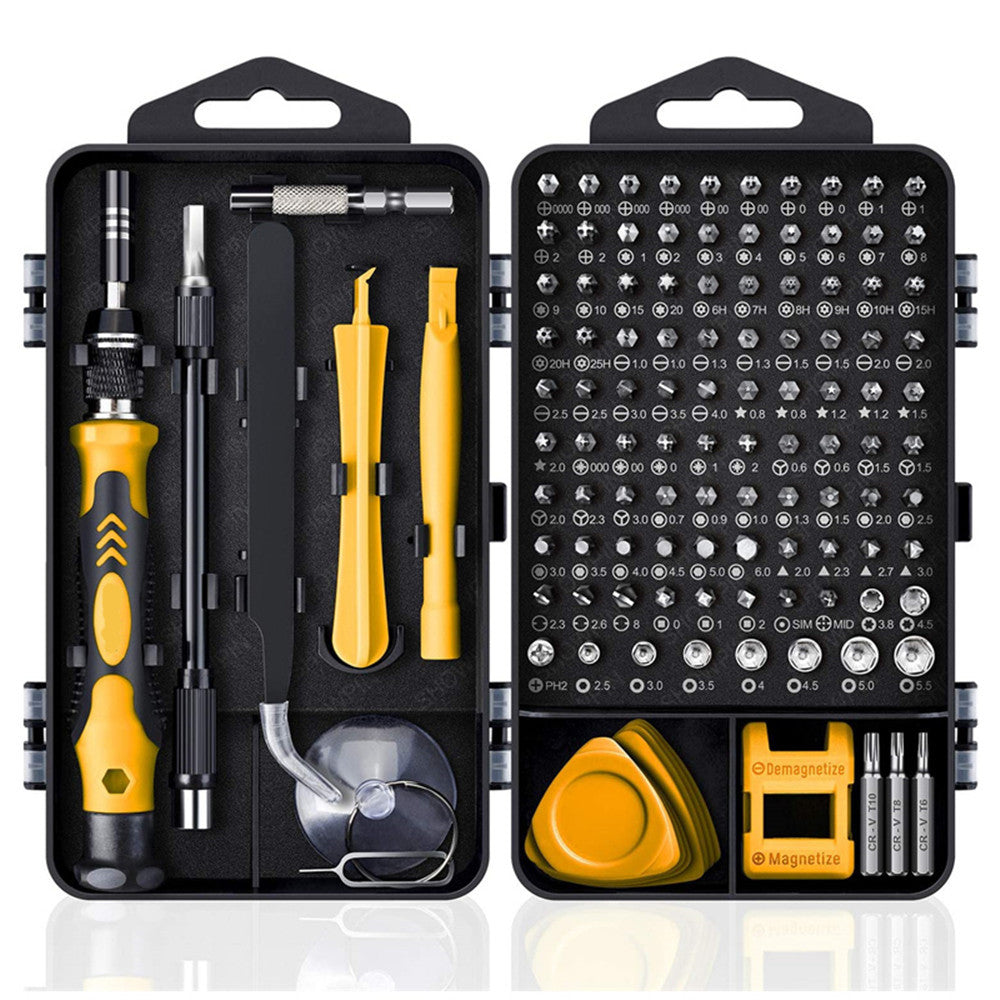 122-in-1 Magnetic Computer & Laptop Repair Kit by HitMyNeed