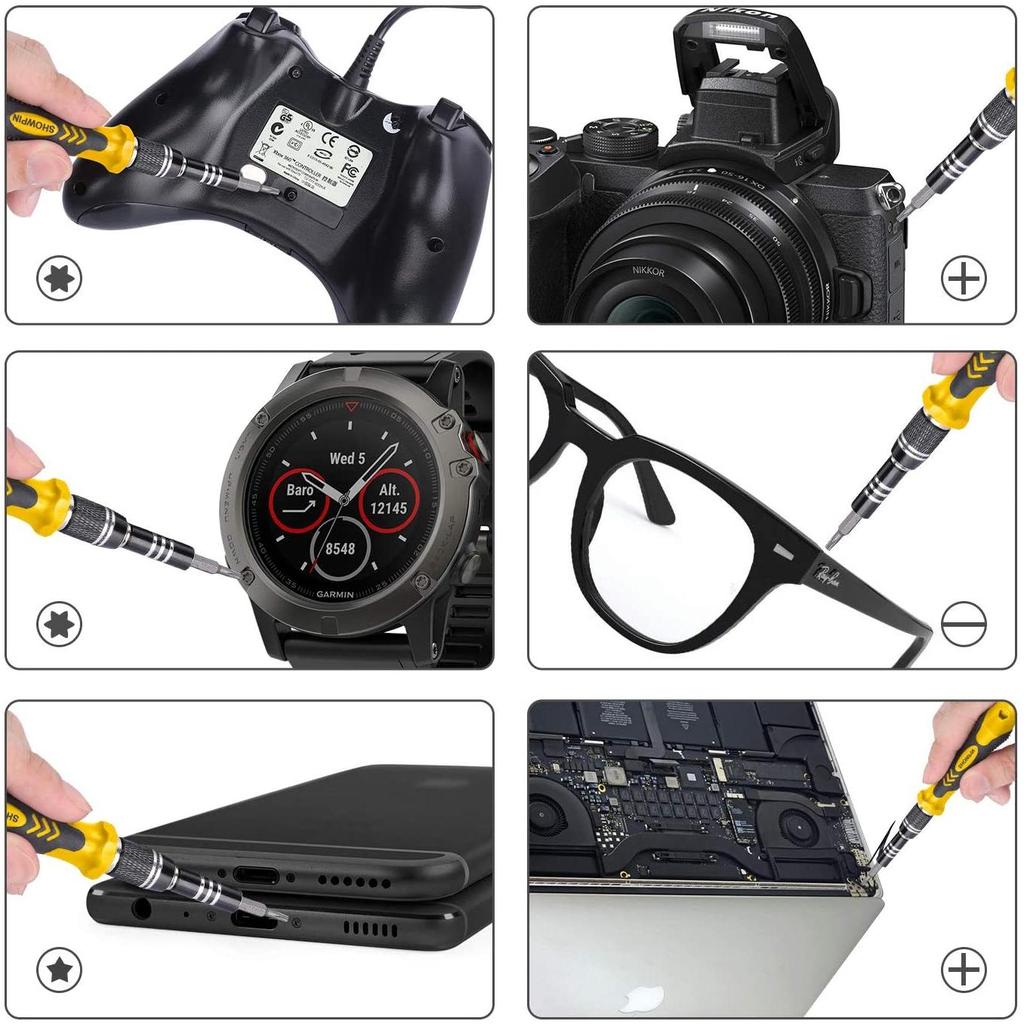 122-in-1 Magnetic Computer & Laptop Repair Kit by HitMyNeed
