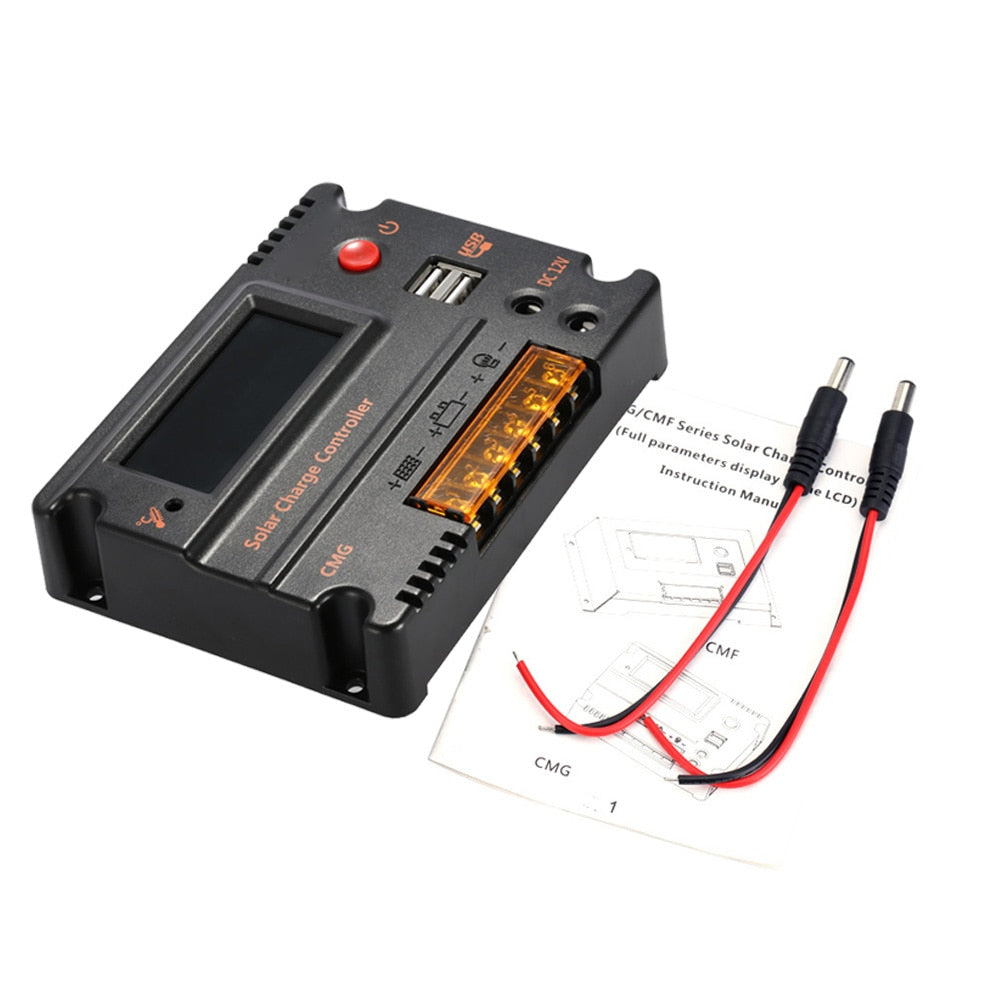 12/24V Solar Charge Controller with LCD & USB by HitMyNeed