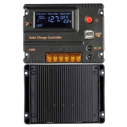 12/24V Solar Charge Controller with LCD & USB by HitMyNeed