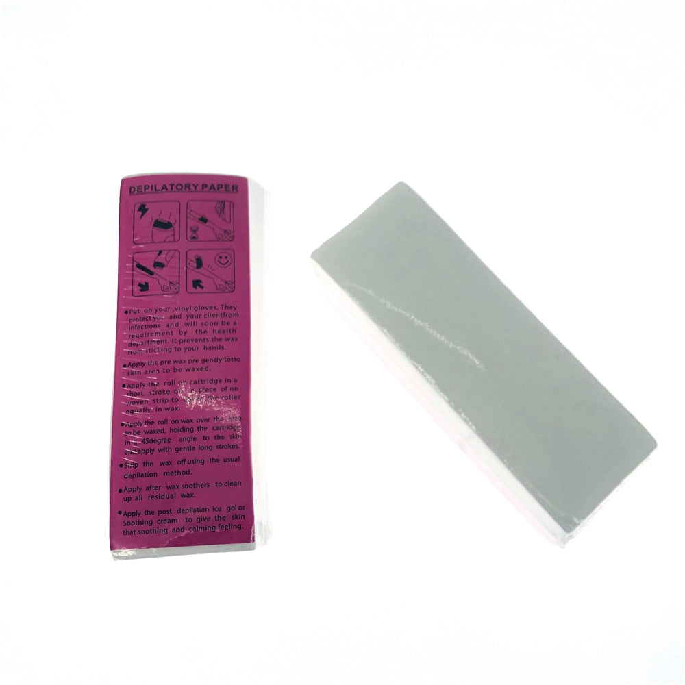 Disposable Wax Removal Strips 100 Pack