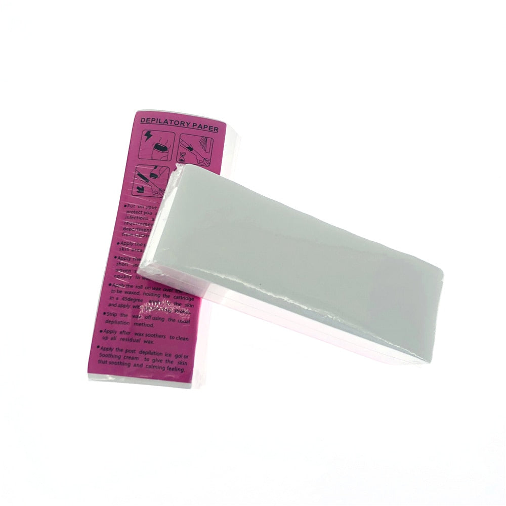 Disposable Wax Removal Strips 100 Pack