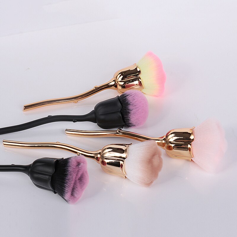Flower Shaped Rose Makeup Brush