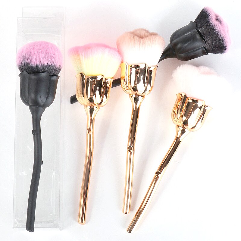Flower Shaped Rose Makeup Brush