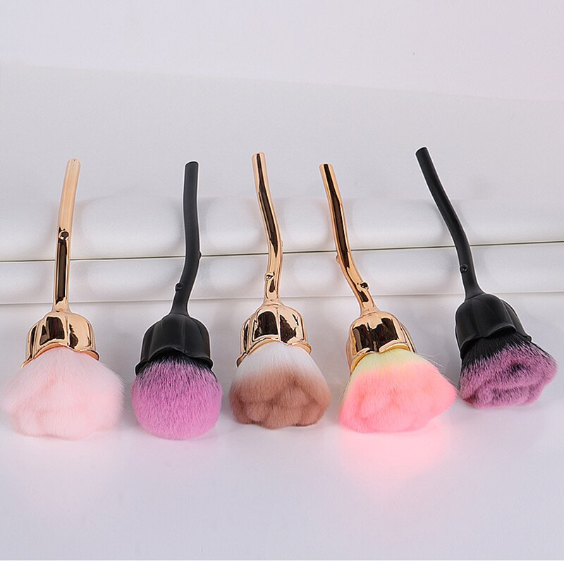 Flower Shaped Rose Makeup Brush