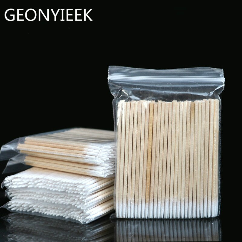 Pointed Wooden Cotton Swabs (1000 Pack)