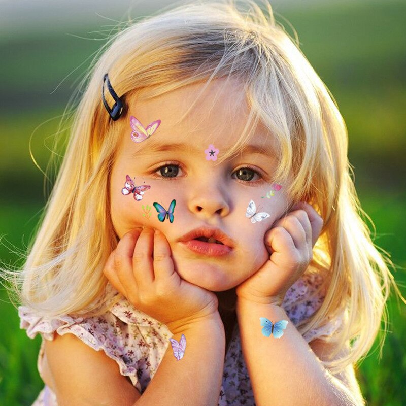 Waterproof Butterfly Temporary Tattoo Stickers