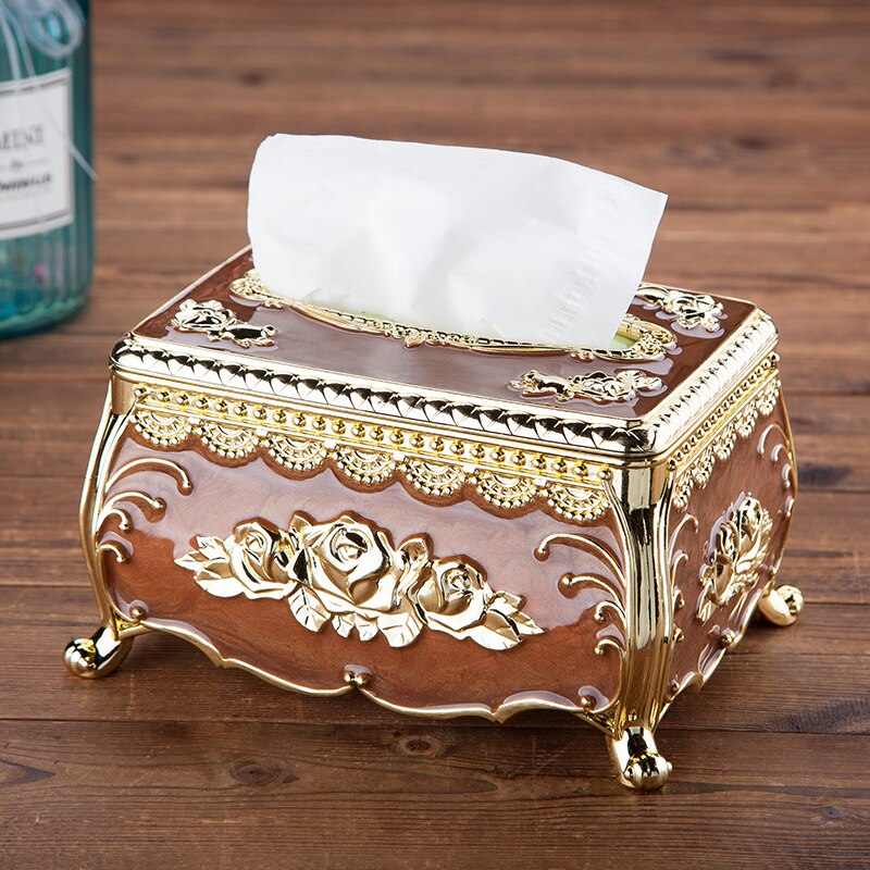 European Vintage Tissue Box Holder