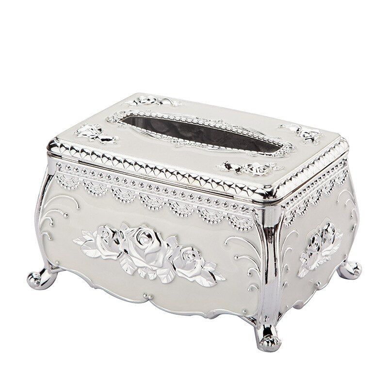 European Vintage Tissue Box Holder