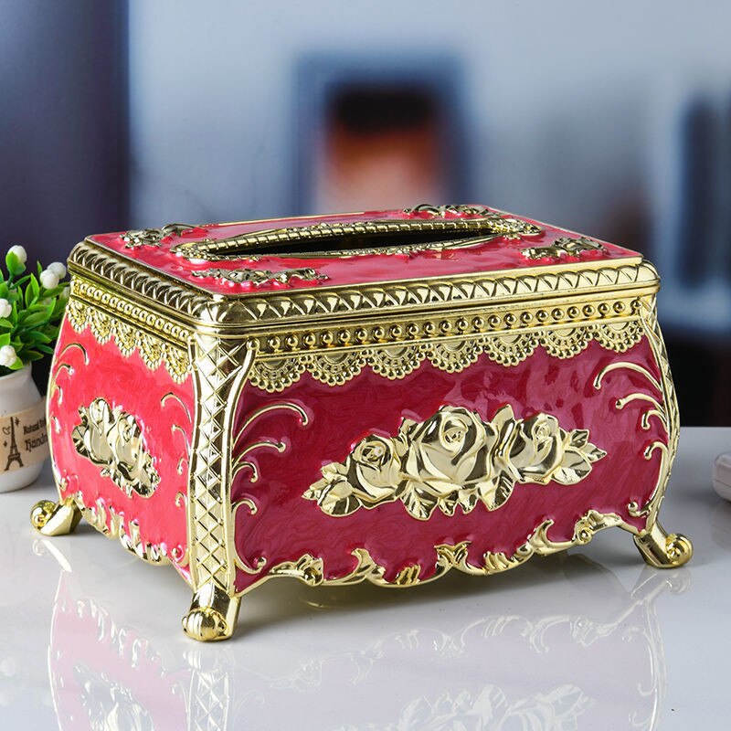 European Vintage Tissue Box Holder