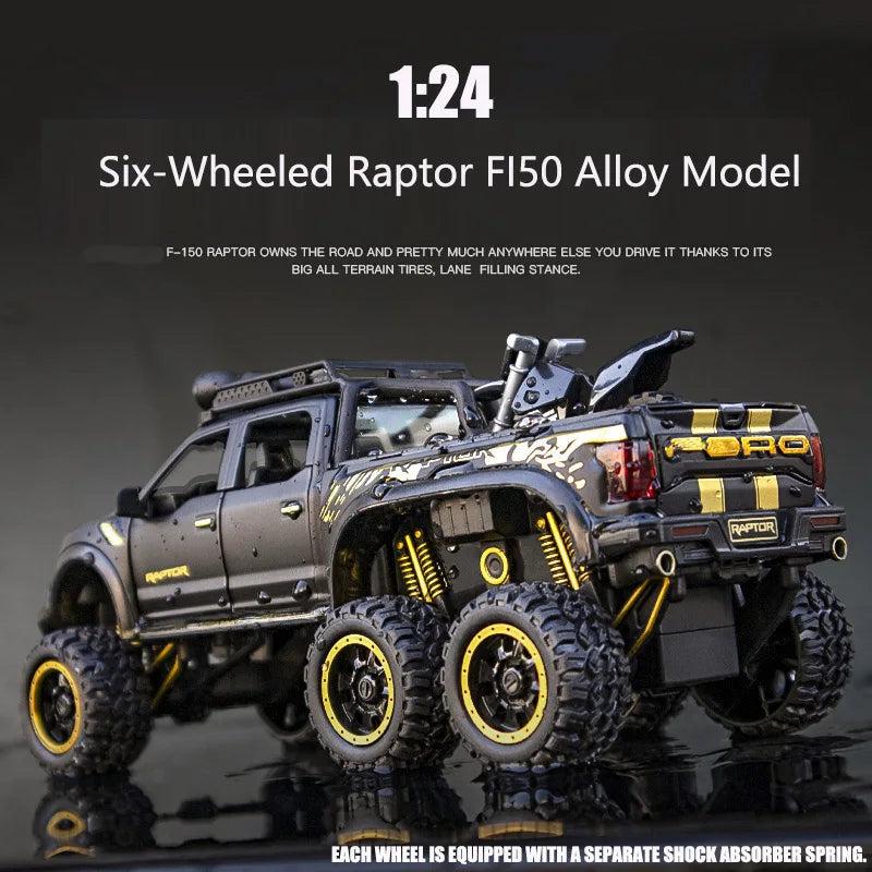 1:24 Diecast Raptor Off-Road Alloy Model Car by HitMyNeed