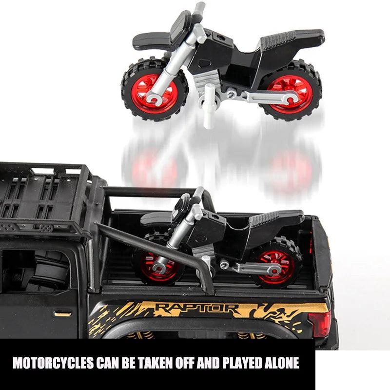 1:24 Diecast Raptor Off-Road Alloy Model Car by HitMyNeed
