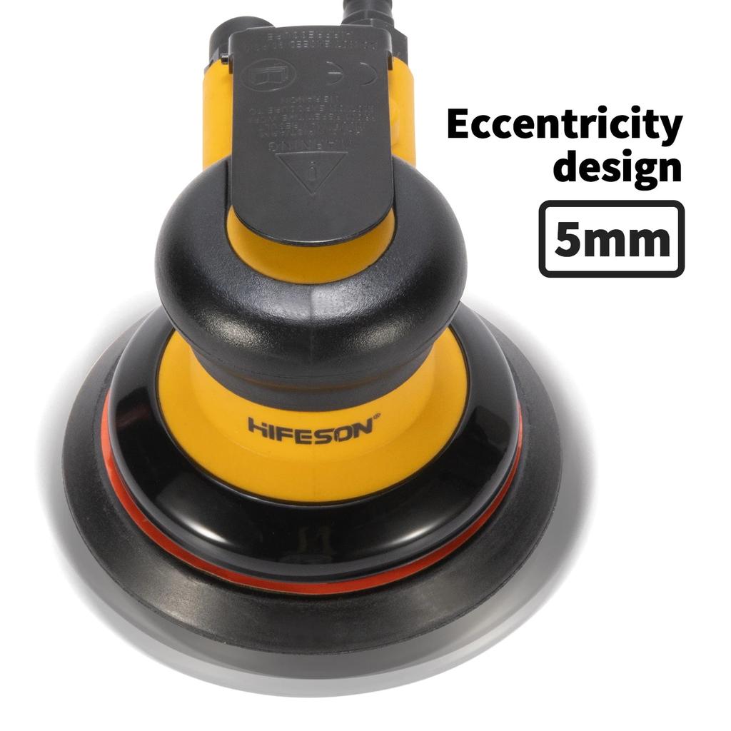 125mm Pneumatic Orbital Sander with Vacuum by HitMyNeed