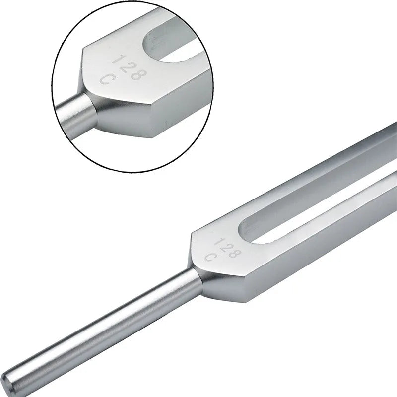 128 Hz Weighted Tuning Fork Set for Sound Therapy by HitMyNeed