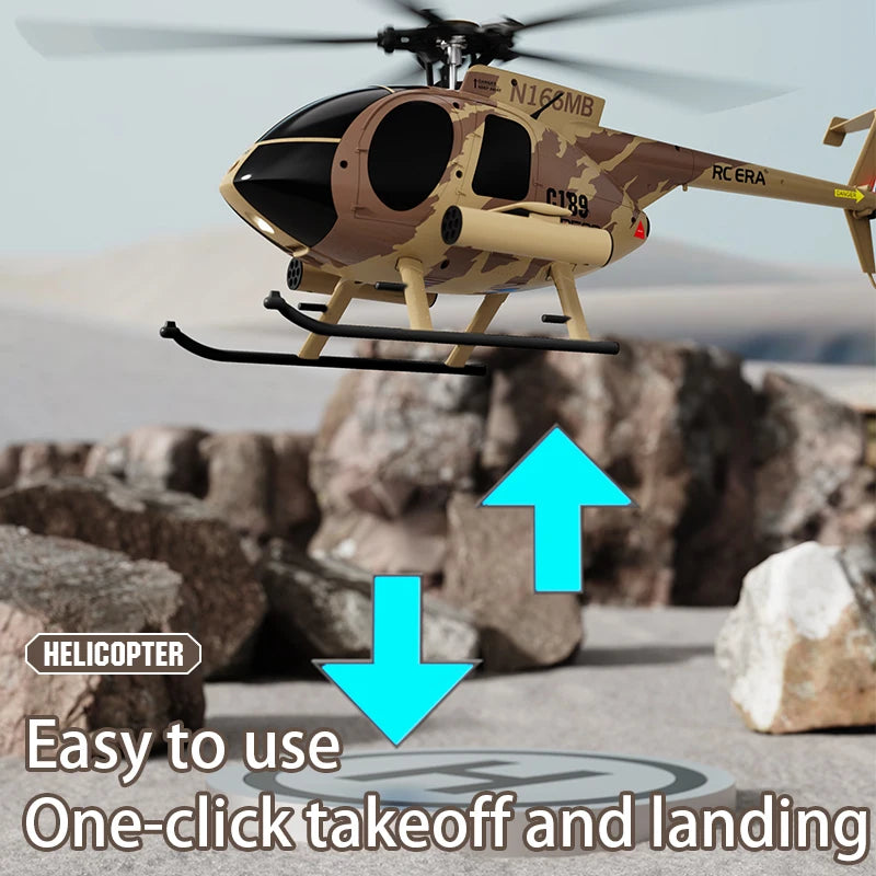 1:28 RC MD500 Brushless Helicopter with 6-Axis Gyro by HitMyNeed
