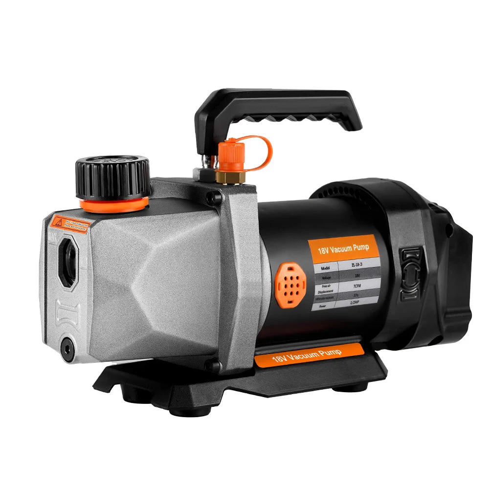1/2HP 7CFM Cordless Refrigerant Vacuum Pump 18V by HitMyNeed