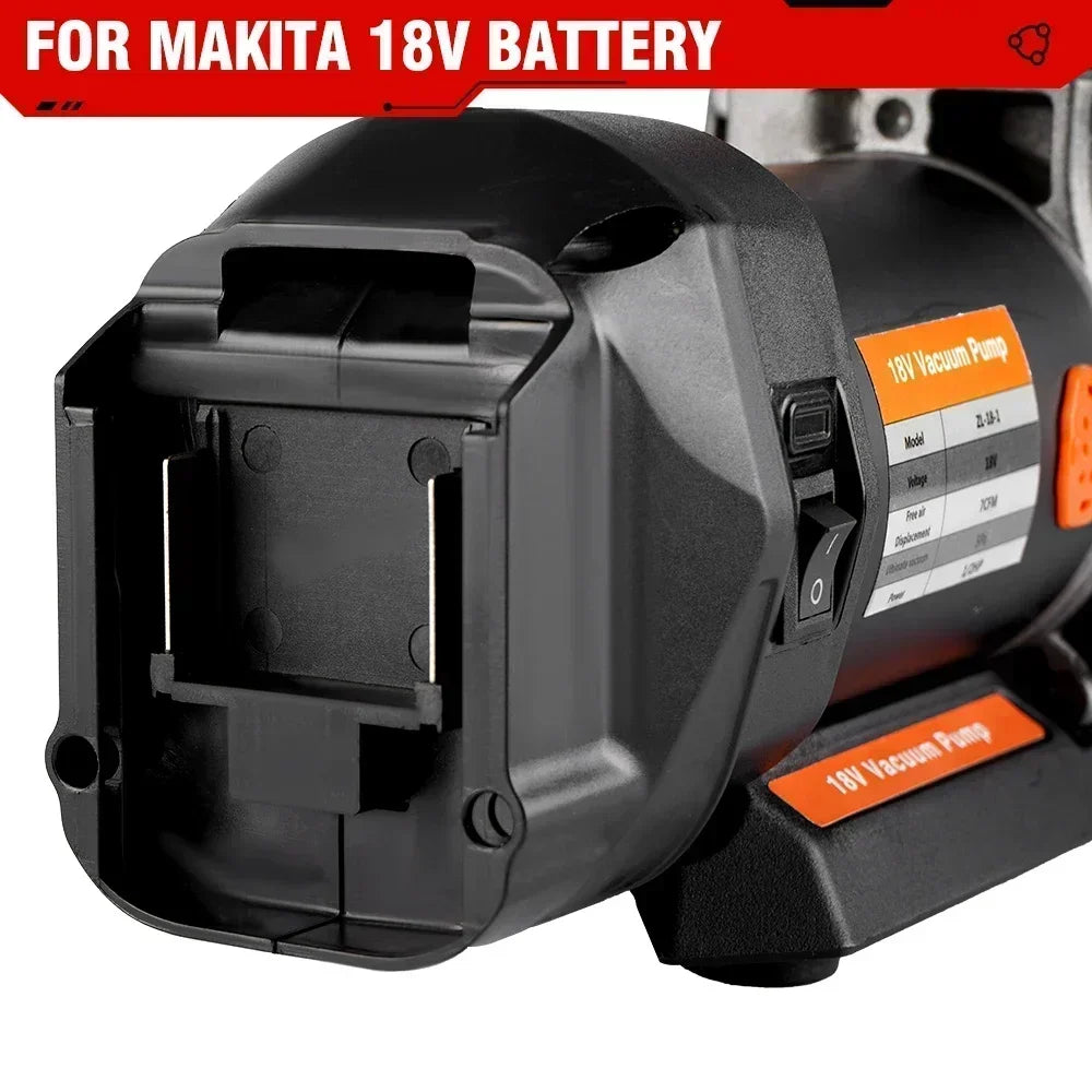 1/2HP 7CFM Cordless Refrigerant Vacuum Pump 18V by HitMyNeed