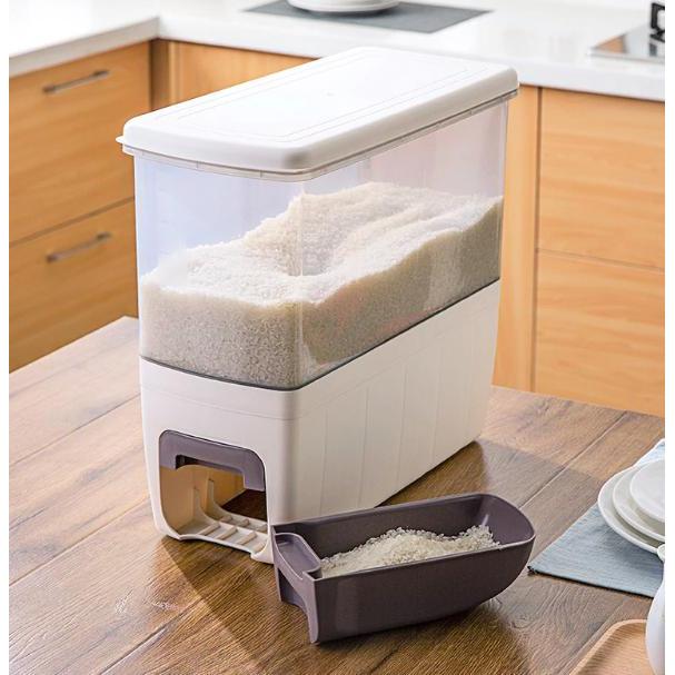 12kg Rice Dispenser Food Storage Container by HitMyNeed