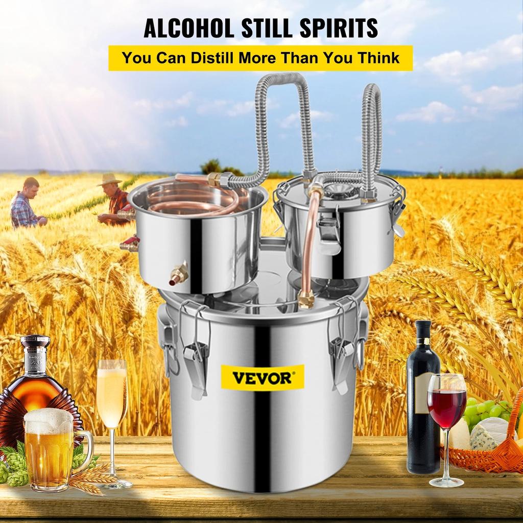12L-30L Home Alcohol Distiller & Beer Brewing Kit by HitMyNeed
