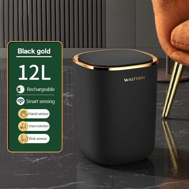 12L Bathroom Smart Sensor Trash Can by HitMyNeed