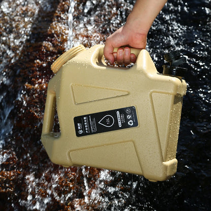 12L Camping Water Container with Faucet & Hose by HitMyNeed