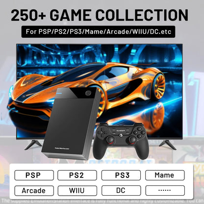 12TB Retro Gaming HDD with 86,000+ Games & Multi-Systems by HitMyNeed