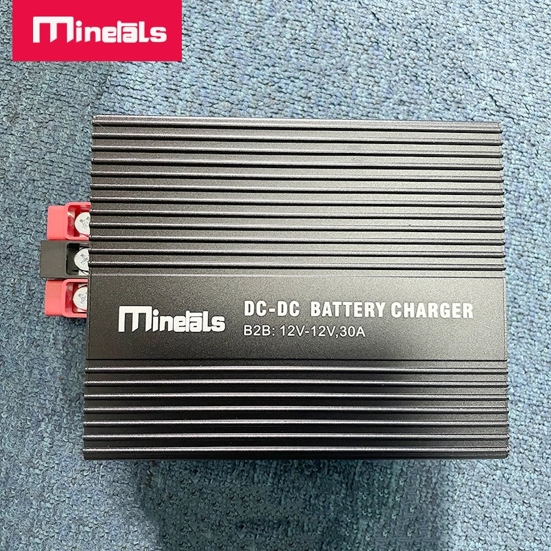 12V 30A DC-DC Smart Battery Charger with Bluetooth by HitMyNeed