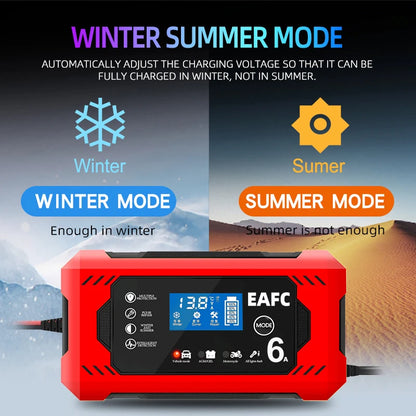 12V 6A Intelligent Car Battery Charger with Repair by HitMyNeed
