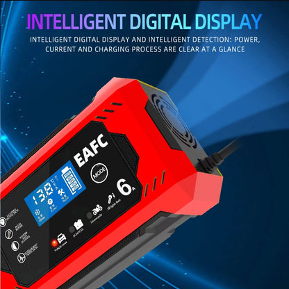 12V 6A Intelligent Car Battery Charger with Repair by HitMyNeed
