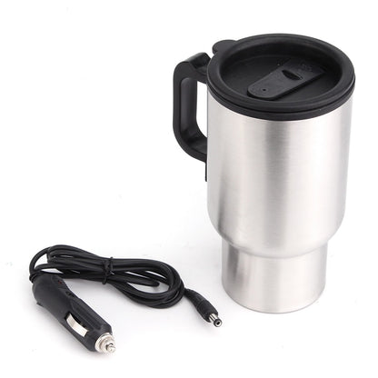 12V Car Heated Travel Mug Thermos 450ml by HitMyNeed
