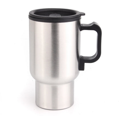 12V Car Heated Travel Mug Thermos 450ml by HitMyNeed