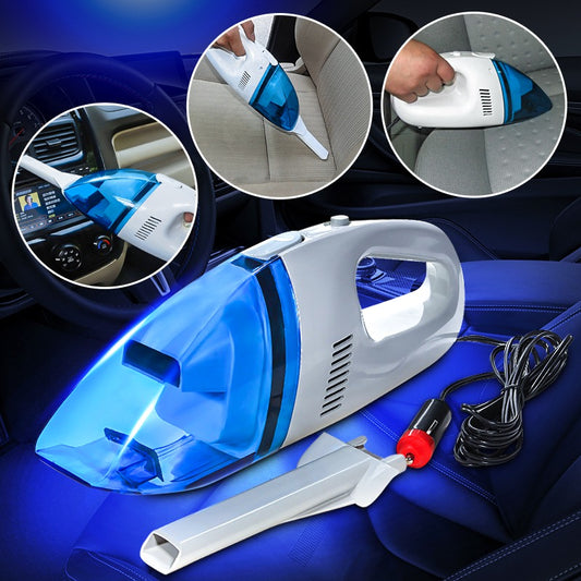 12V Car Mini Vacuum Cleaner with Washable Filter by HitMyNeed