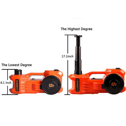 12V Electric Hydraulic Floor Jack Set with Wrench by HitMyNeed
