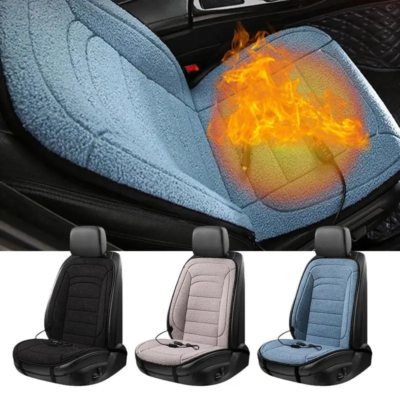 12V Heated Car Seat Cushion Winter Seat Heater by HitMyNeed