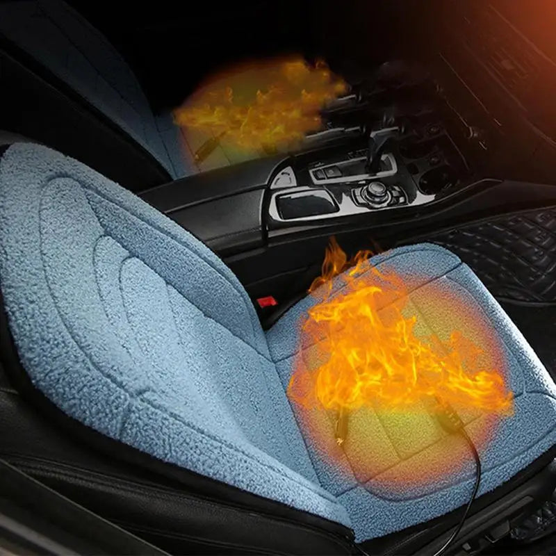 12V Heated Car Seat Cushion Winter Seat Heater by HitMyNeed