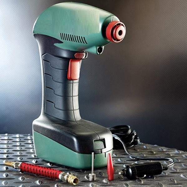 12V Portable Car Air Compressor Pump by HitMyNeed
