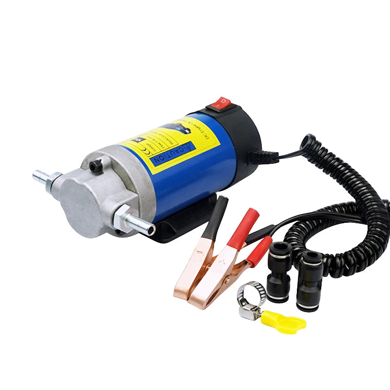 12V Portable Oil Transfer Pump 1-4L/min by HitMyNeed