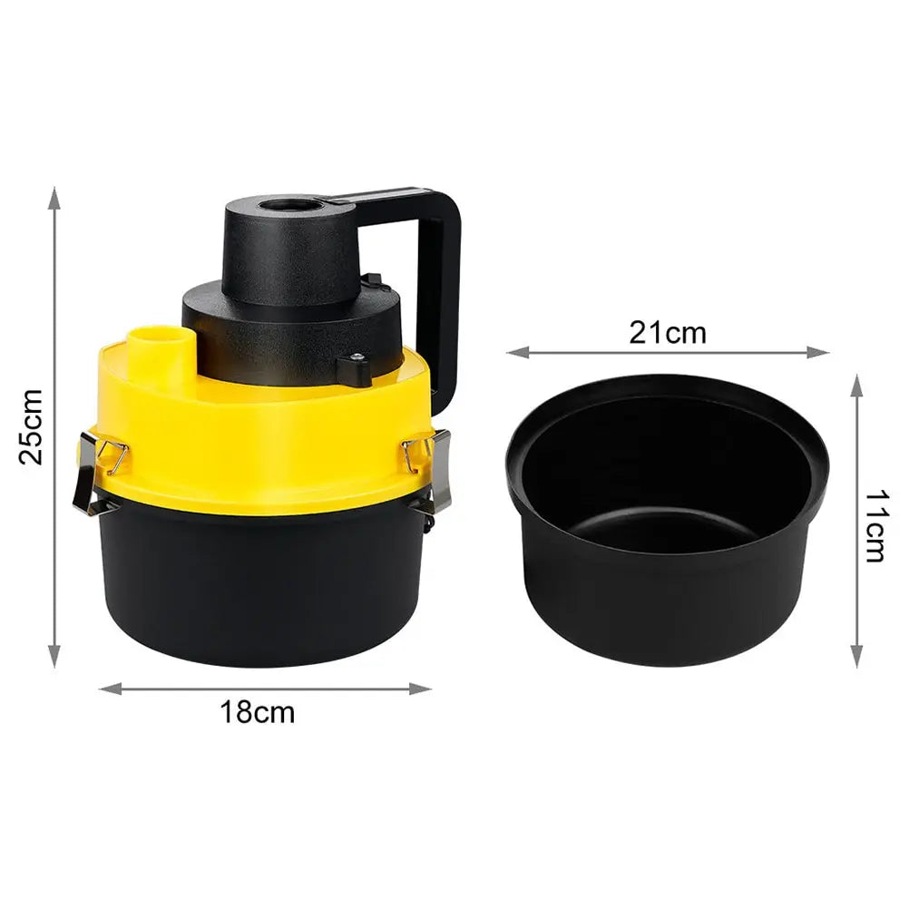 12V Portable Wet & Dry Car Vacuum Cleaner by HitMyNeed