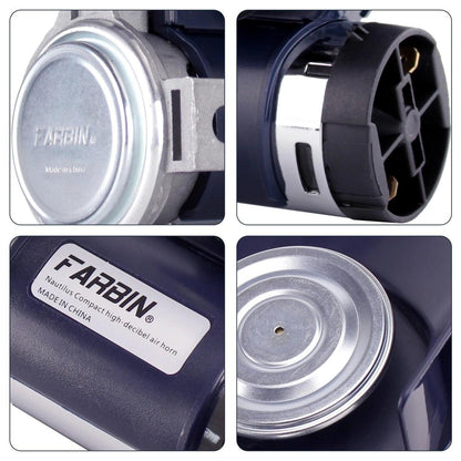 12V Snail Air Horn 150dB Dual Tone with Relay Harness by HitMyNeed