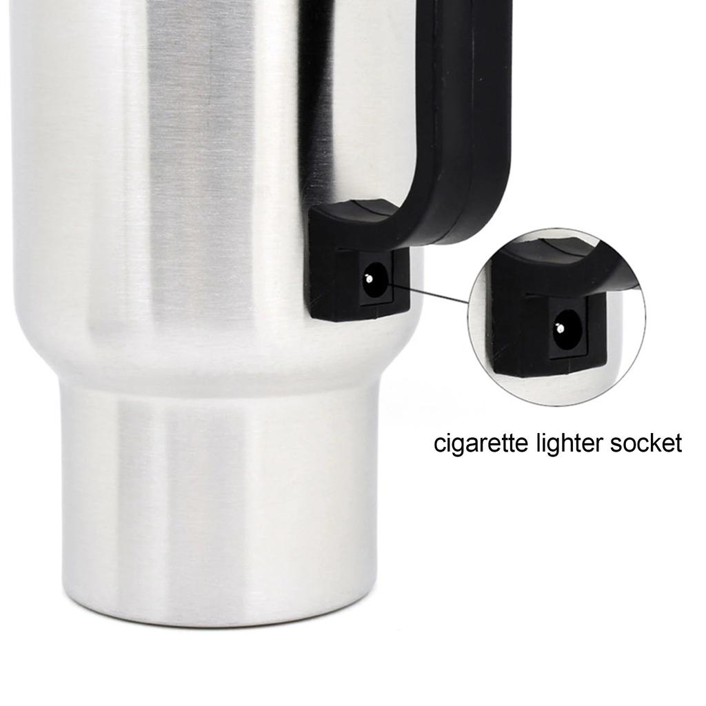 12V Stainless Steel Car Electric Kettle 450ml by HitMyNeed