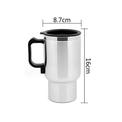 12V Stainless Steel Car Electric Kettle 450ml by HitMyNeed