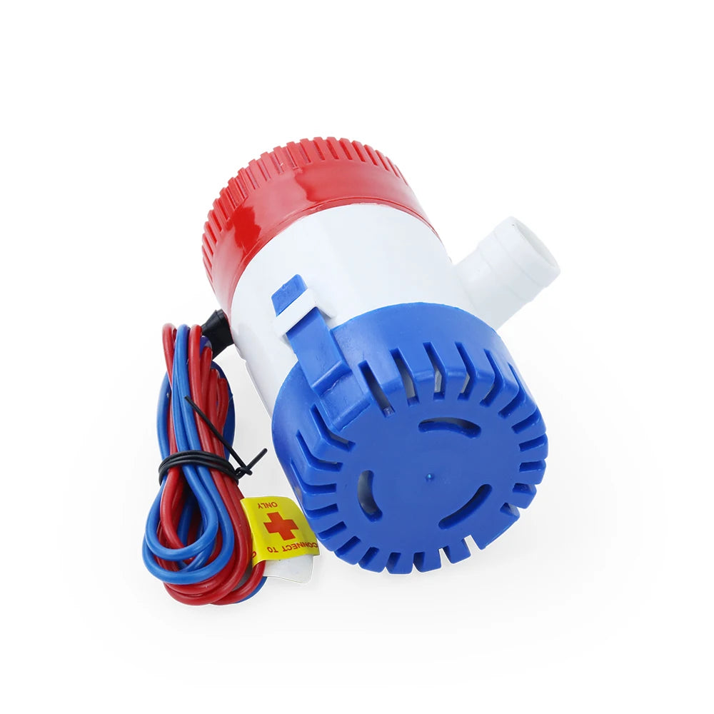 12V Submersible Marine Bilge Pump with Float Switch by HitMyNeed