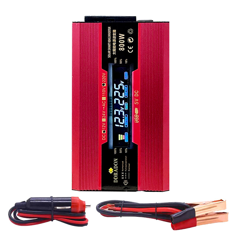 12V to 220V Car Power Inverter with USB, 400-950W 1600w by HitMyNeed