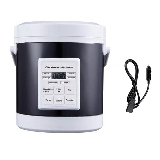 12V/24V 1.6L Mini Car Rice Cooker & Steamer by HitMyNeed