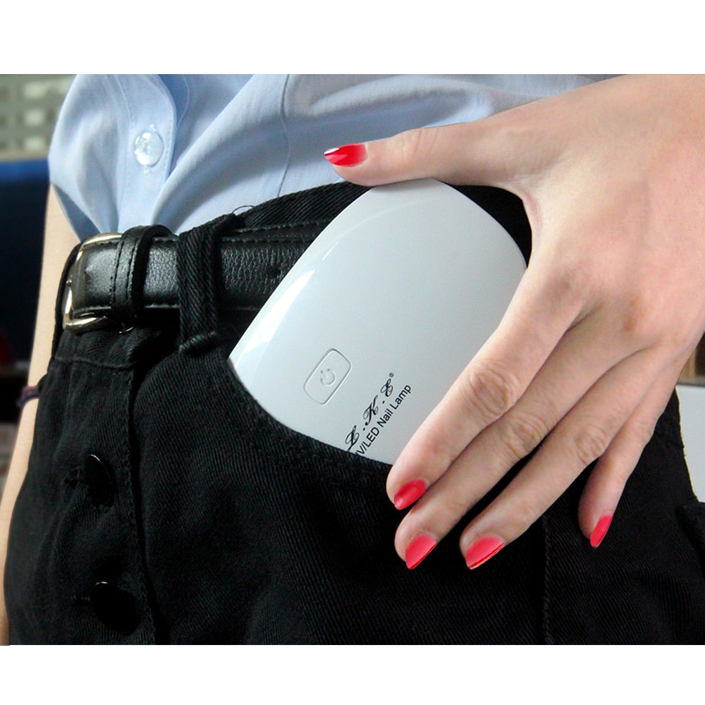12W UV LED Nail Lamp Dryer for Gel Nails by HitMyNeed